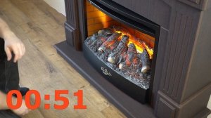 Электрокамин RealFlame Carolina с очагом FireStar 25,5 3D