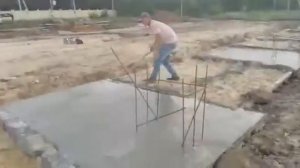 Создание сборномонолитных фундаментов с применением бу жб ребристых плит покрытия