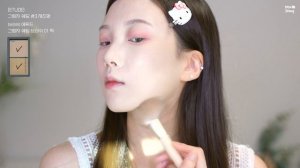 남친도 못알아보는 성형 메이크업❄️ 연말메이크업🎄