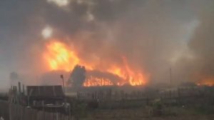 как наступает верховой пожар