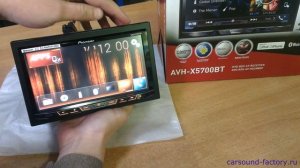 Обзор автомагнитолы Pioneer AVH-X5700BT