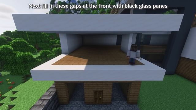 Minecraft: How To Build A Modern Mansion House Tutorial (#43) смотреть онлайн