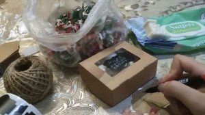 Упаковка мыла ручной работы.