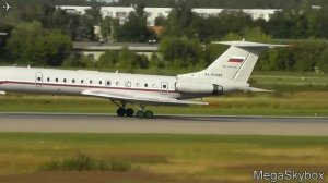 Tupolev Tu-134A-3 RA-65689 Russia-AIR FORCE landing at Moscow-Chkalovsky (CKL/UUMU)