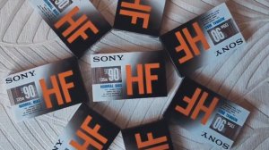 Магнитофонная кассета SONY HF 90 (Made in Japan)
