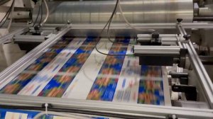 Видео печати кода Data Matrix