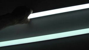 Сравнение светодиодных ламп Т8  120см мощностью 18 вт стандарт и премиум