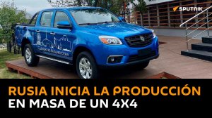 La industria rusa comenzó la fabricación masiva de un 4x4 en el extremo oriente del país