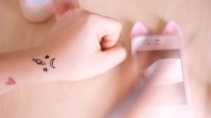 Как сделать временную татуировку?