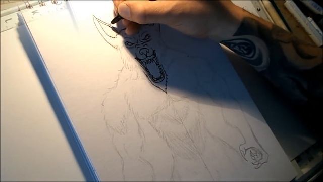 How To Draw a WEREWOLF смотреть онлайн
