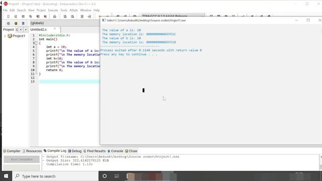 Internal representation of python variable | variables in python VS variables in C | Pyobject