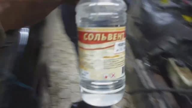 Очистка инжектора и раскоксовка двигателя сольвентом..mp4 смотреть онлайн