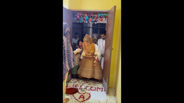 Dulhan ghar aayi | Welcome home | Astha Chauhan /Wedding rituals Asnit ♥️ смотреть онлайн