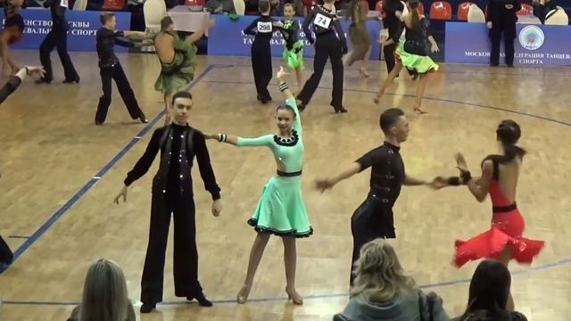 Первенство Москвы 2016 Юниоры-2 Латина Самба смотреть онлайн
