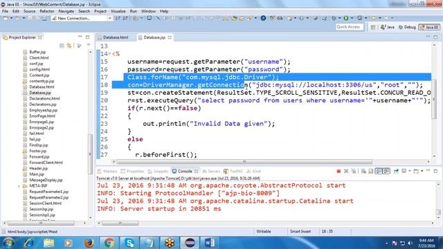 Java Tutorial 13: cookies,response.addCookie(ck),sessions,directive смотреть онлайн