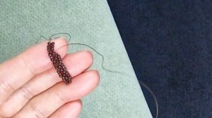 Beaded mesh of beads. Бисерная Сетка. Мастер Класс.