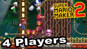 Super Mario Maker 2 – Course World | 4 Player (Local Multiplayer) #5