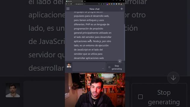 ¿Qué es mejor PHP o Node.js? ChatGPT nos lo aclara