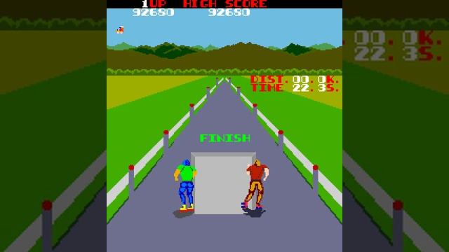 Arcade Game: Fighting Roller/Roller Ace (1983 Kaneko (Taito/Williams license)) смотреть онлайн