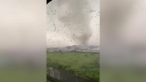 На Индонезию обрушился торнадо