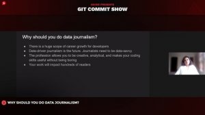 Scope of data journalism for developers | CareerTalk by Rangoli Agrawal | Git Commit Show - S3Ep8