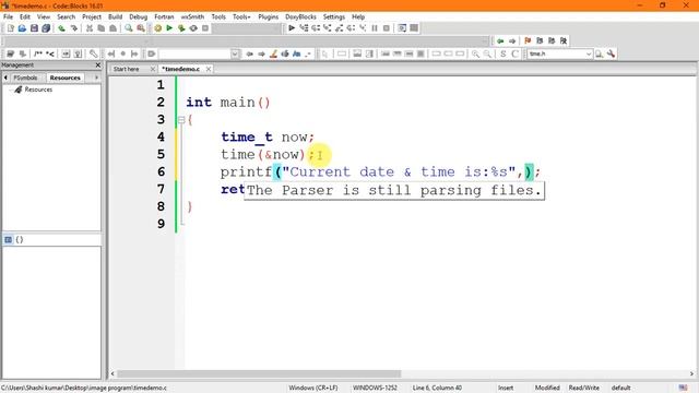 c program to print  date and time#2