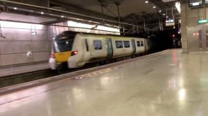 Trains At London St Pancras International Low Level 25/10/21 (Thameslink Core)