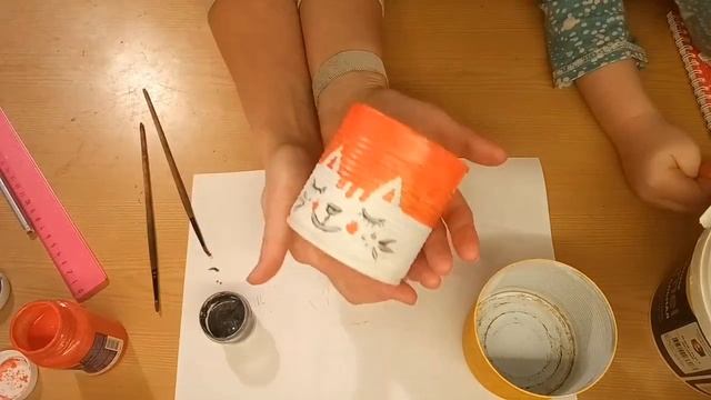 Оригинальные ОРГАНАЙЗЕРЫ для канцелярии 3 варианта из жестяных банок/мусор в дело смотреть онлайн