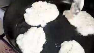 оладушки на воде за 2 минуты