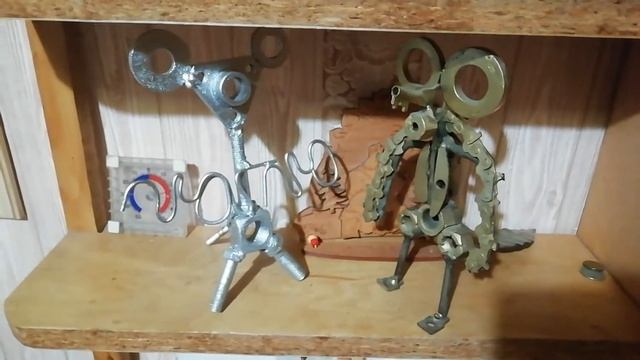?Семейное творчество. Показываю поделки дома у родителей.