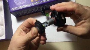 Как установить адаптер CarProfi CP-AR-LED-106 на светодиодную лампу H7