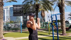 Жим штанги стоя. Правила выполнения