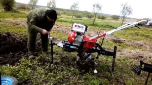 МБ Брайт + МБ Нева .Домкрат,Фреза ,Окучник   Экстремальная весна