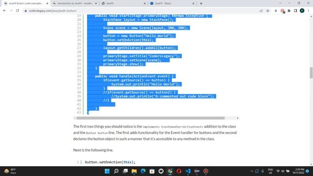 Install and Setup JavaFX in Eclipse IDE (2022) смотреть онлайн