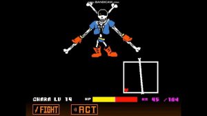 UnderTale DisBelief Papyrus Fight Phase 5
