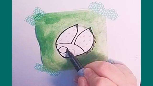 Как нарисовать божью коровку ?????️❣️ смотреть онлайн