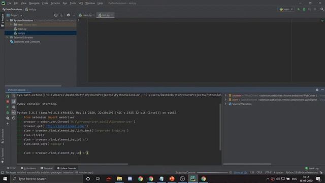 Python Selenium | Python Selenium Tutorial |  Intellipaat