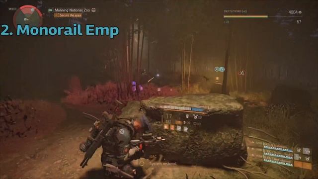The Division 2: Legendary Manning National Zoo (Tips & Tricks)