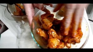 Сочные куриные крылья на электрошашлычнице...