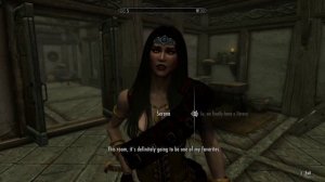 Serana dialogue add on: Hearthfire House rooms commentary.