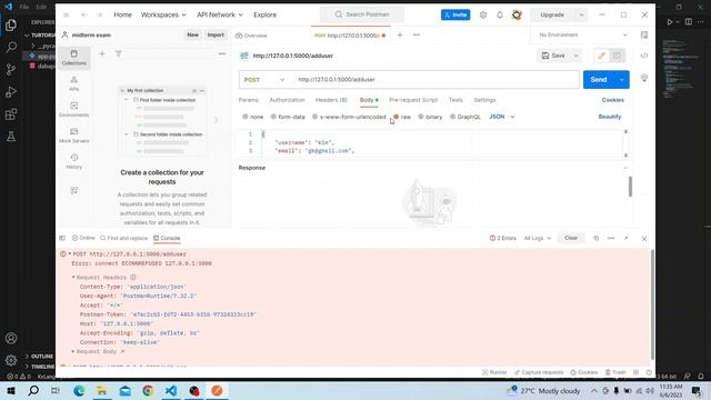 Flask Restful with Sqlalchemy full Tutorial using postman смотреть онлайн