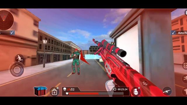 FPS Gun Commando Shooting - New Offline Game Crazy Battle Level 15 to 19 #4 ? ANDROID GAMEPLAY смотреть онлайн