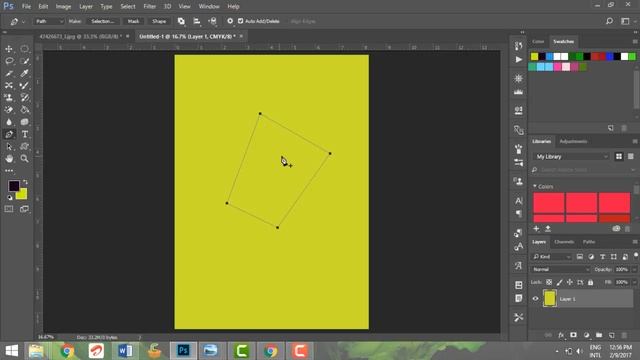 Photoshop - Paint Bucket Tool