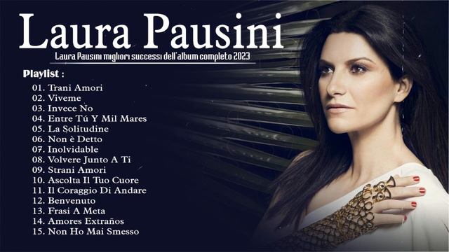 Laura Pausini miglior album 2023 🎉 Laura Pausini migliori successi dell'album completo 2023💛 смотреть онлайн