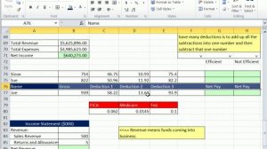 Excel 2010 Business Math 12: Adding and Subtracting In Excel