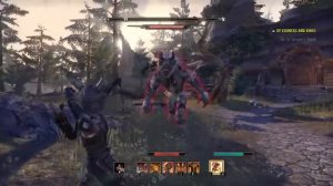 The Elder Scrolls Online: Troll Fight with Epic Light