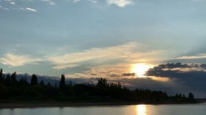 Take a rest in Issyk-kul lake. Kyrgyzstan.