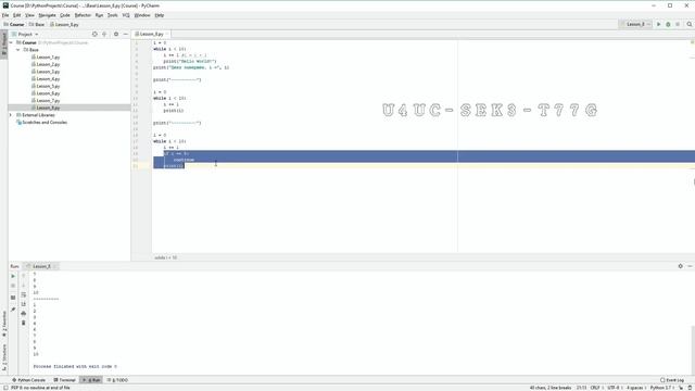 Урок 11  Цикл While #python #course #learning