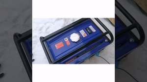 Бензиновый генератор Спец SB-3700  / Первый пуск.