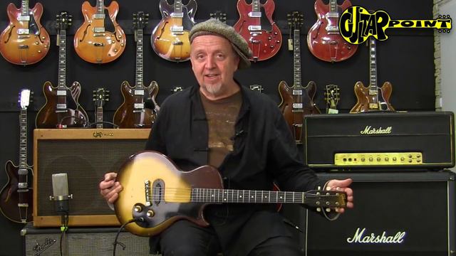 1960 Gibson Melody Maker - Sunburst / GuitarPoint Maintal / Vintage Guitars смотреть онлайн